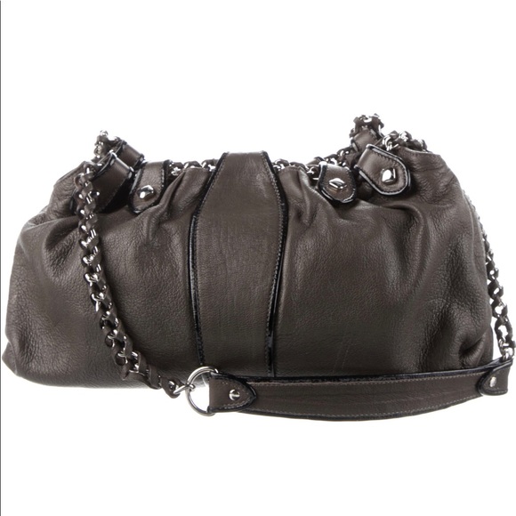 MCM Leather Chain Link Shoulder Bag - Picture 4 of 14